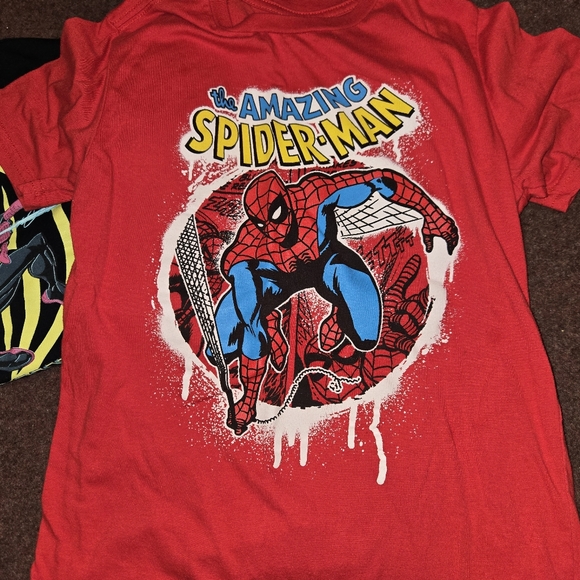 Spider-Man 10-12 Lot Of 3 T-Shirts - Picture 2 of 7